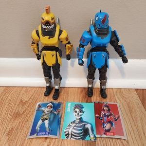 Fortnite Beastmode Action Figures Jackal and Rhino